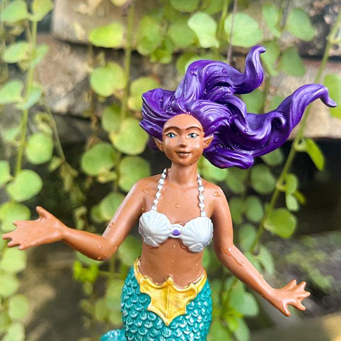 Safari Ltd Purple-Haired Mermaid Toy