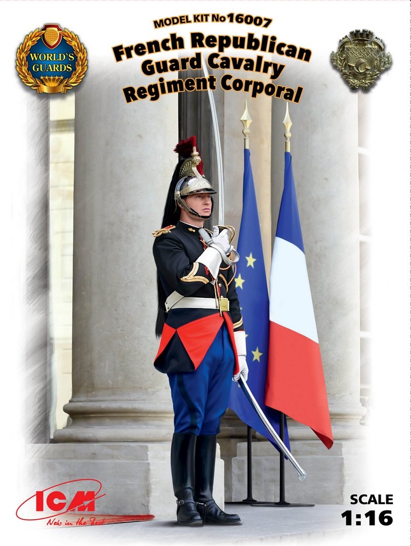 ICM 1:16 French Repub. Guard Cav. Reg. Corp.