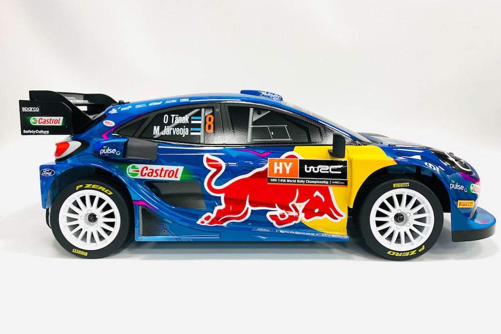 CEN 1:8 M-Sport Ford PUMA Rally Brushless, Red Bull Colours