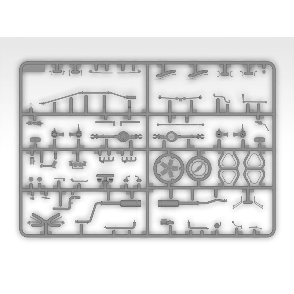 ICM 1:35 Soviet Six-Wheel Army Truck with Shelter