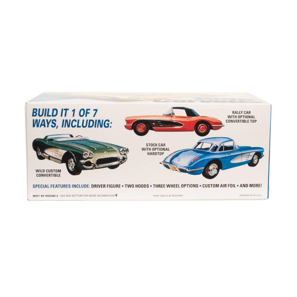 MPC 1:25 1960 Chevy Corvette 7 in 1