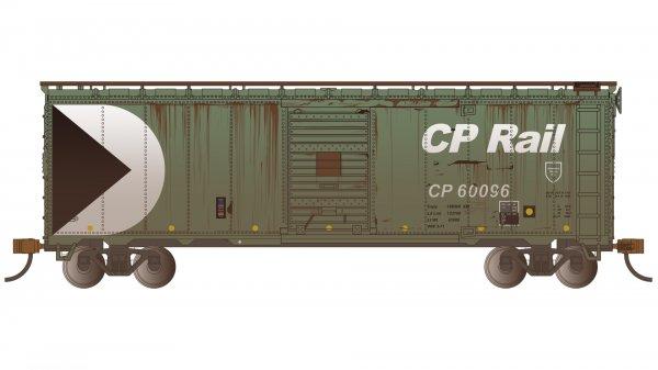 Bachmann 40' Boxcar - CP Rail #60096