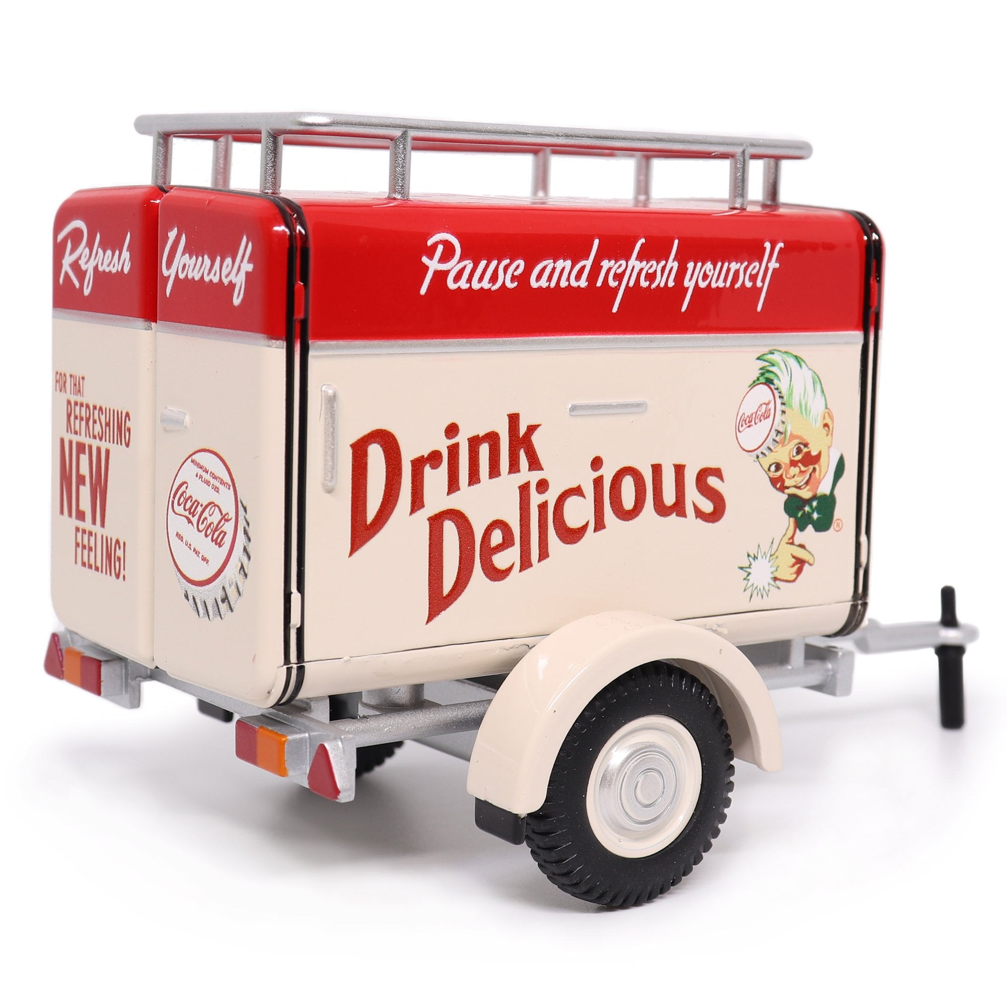 Motorcity Classic 1:24 Coca Cola Trailer
