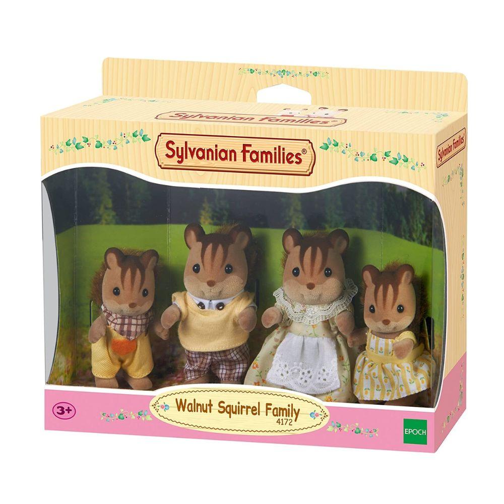 Sylvanian Families Walnut Squirrel Family