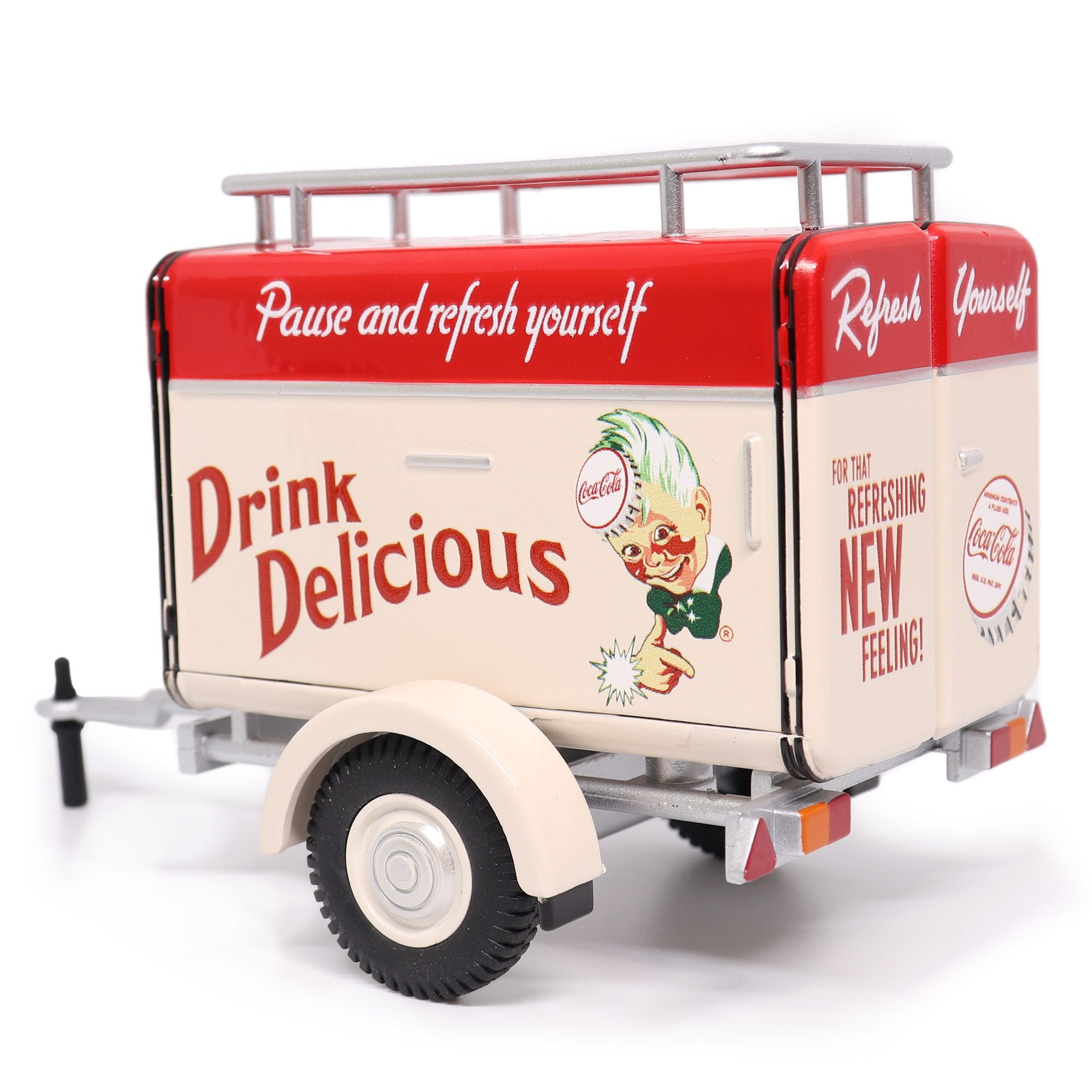 Motorcity Classic 1:24 Coca Cola Trailer