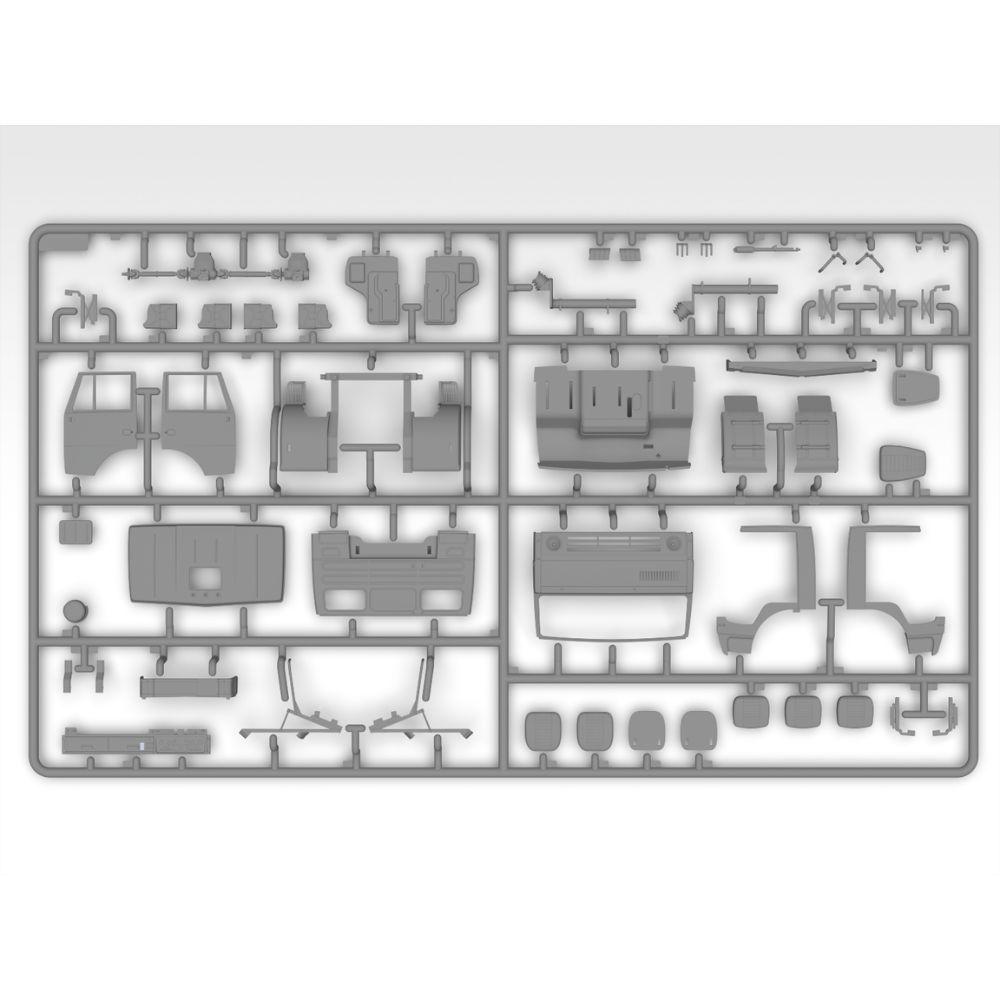 ICM 1:35 Soviet Six-Wheel Army Truck with Shelter