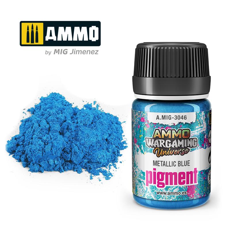 Ammo Pigment Metallic Blue 35ml