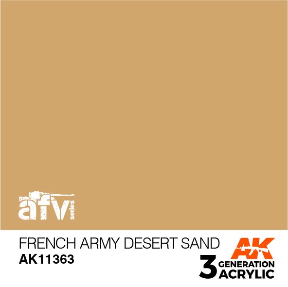 AK Interactive Acrylic French Army Desert Sand