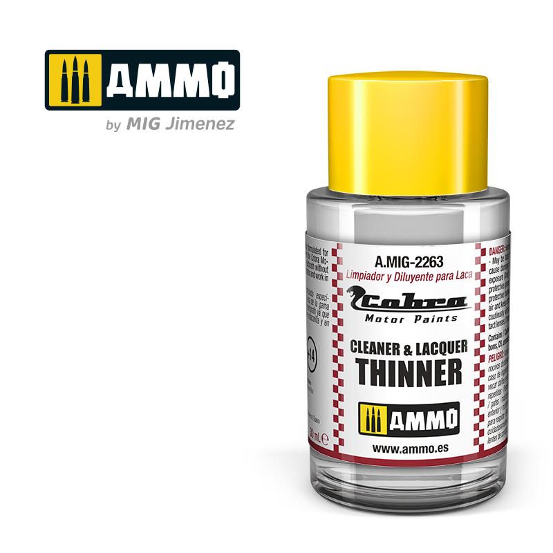 Ammo Cobra Motor Cleaner & Thinner Lacquer 30ml