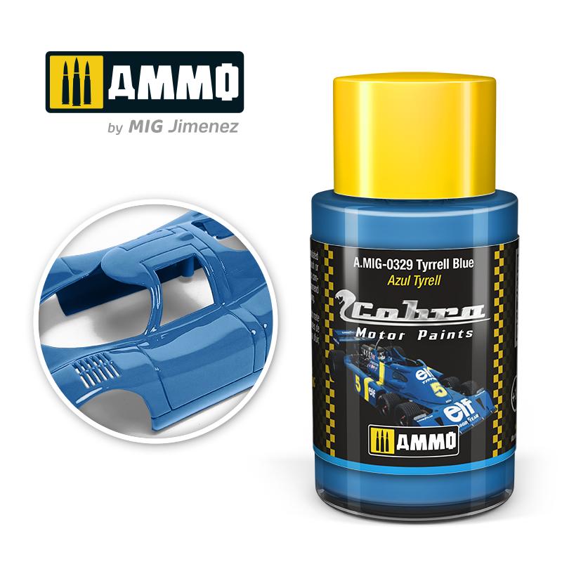 Ammo Cobra Motor Tyrrell Blue 30ml