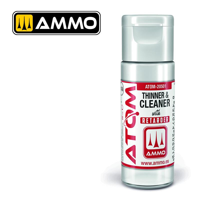 ATOM Thinner, Cleaner with Retarder 20ml