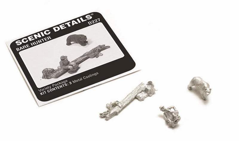 Woodland Scenics Bare Hunter Sc Details,HO Scale