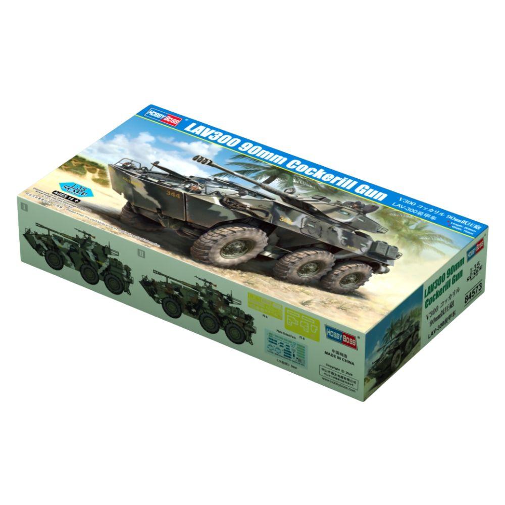 Hobbyboss 1:35 LAV300 90mm Cockrill Gun