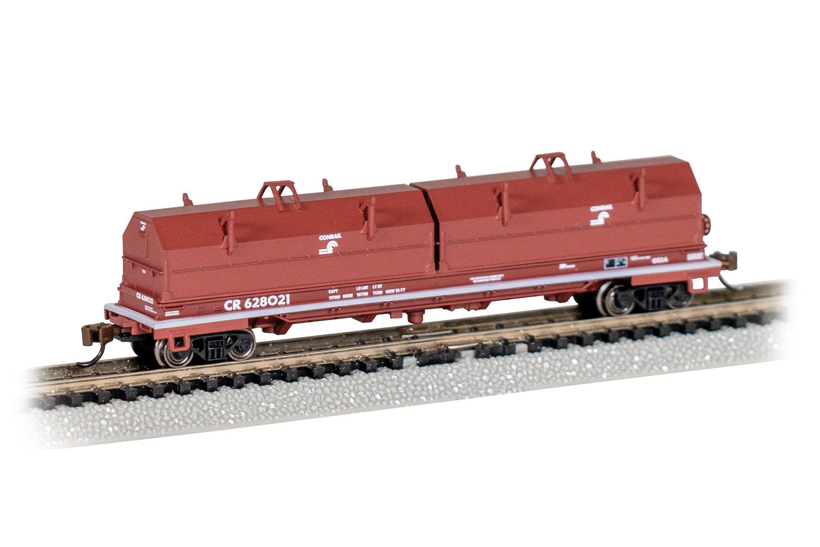 Bachmann Conrail #628021 w/ Angled Hoodood (The Rock)