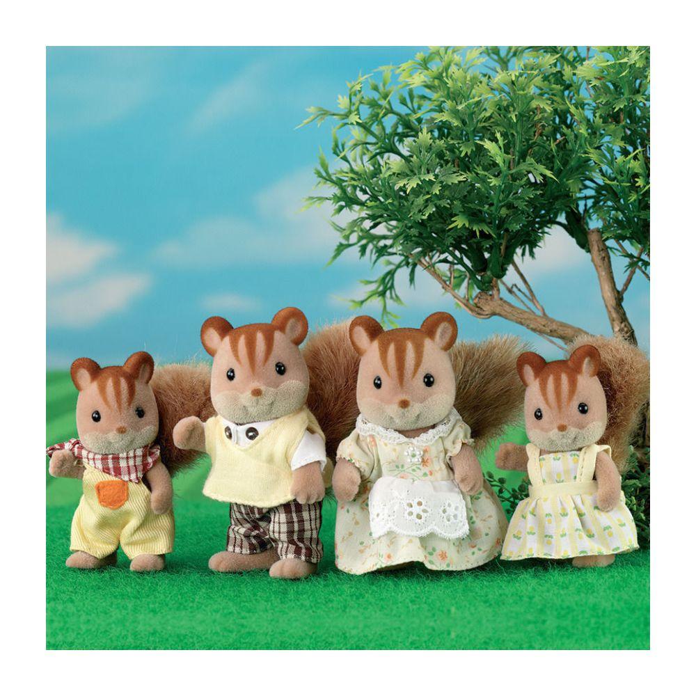 Sylvanian Families Walnut Squirrel Family