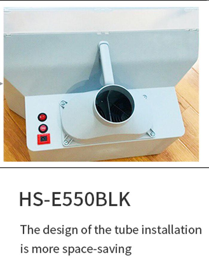 HSeng Spray Booth W/Led Light 55cm DualFans