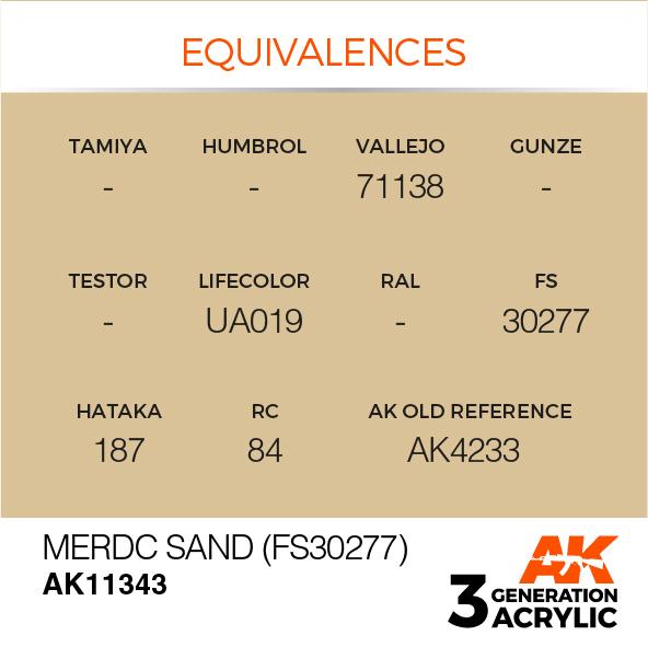 AK Interactive Acrylic Merdc Sand (FS30277)