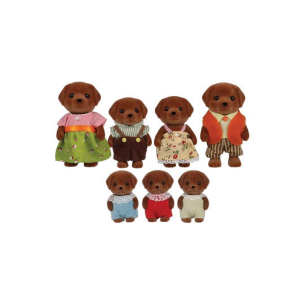 Sylvanian Families Chocolate Labrador Family