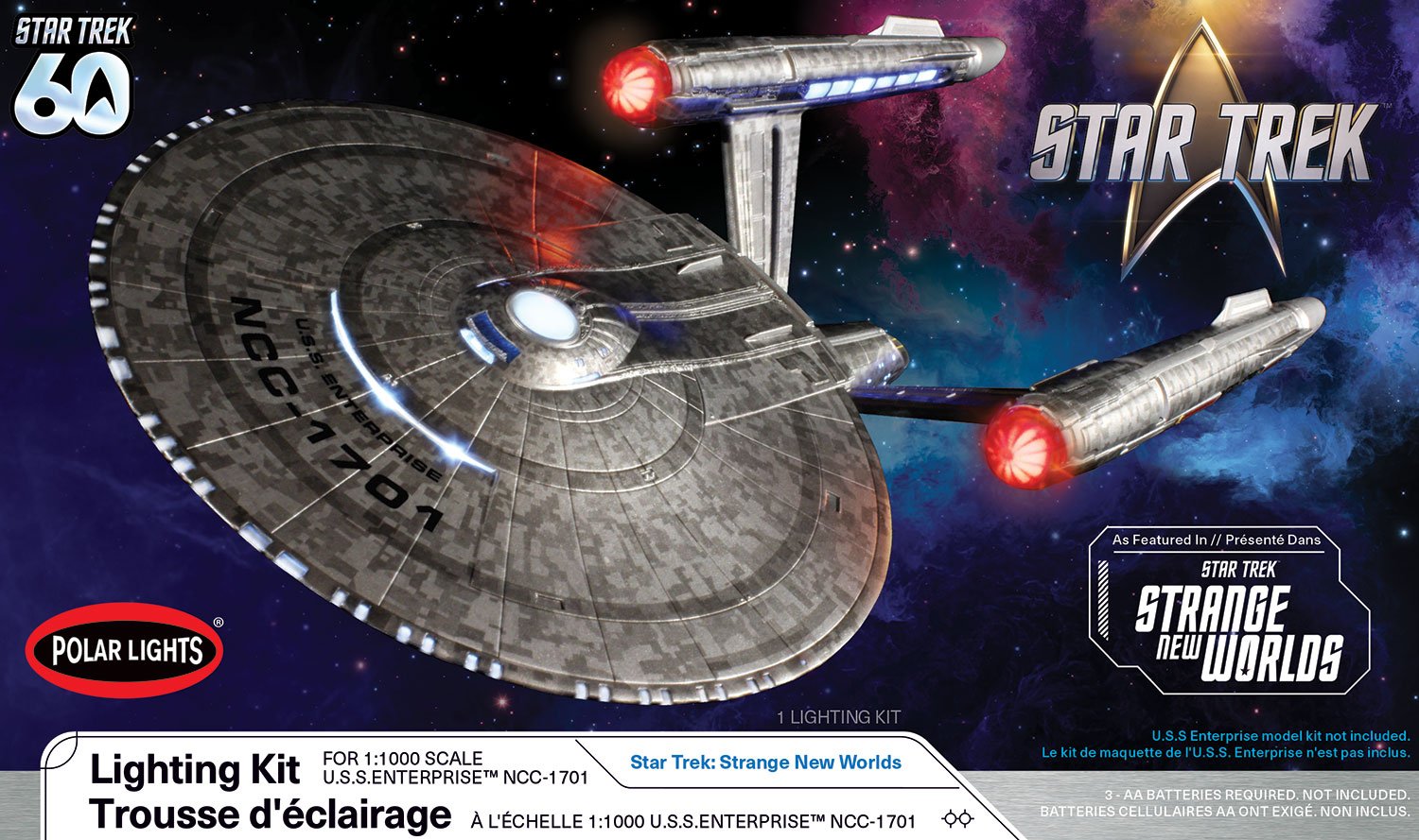 AMT 1:1000 USS Enterprise Light Kit