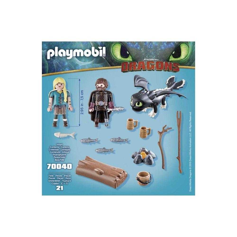 Playmobil Dragons Hiccup Astrid & Dragon