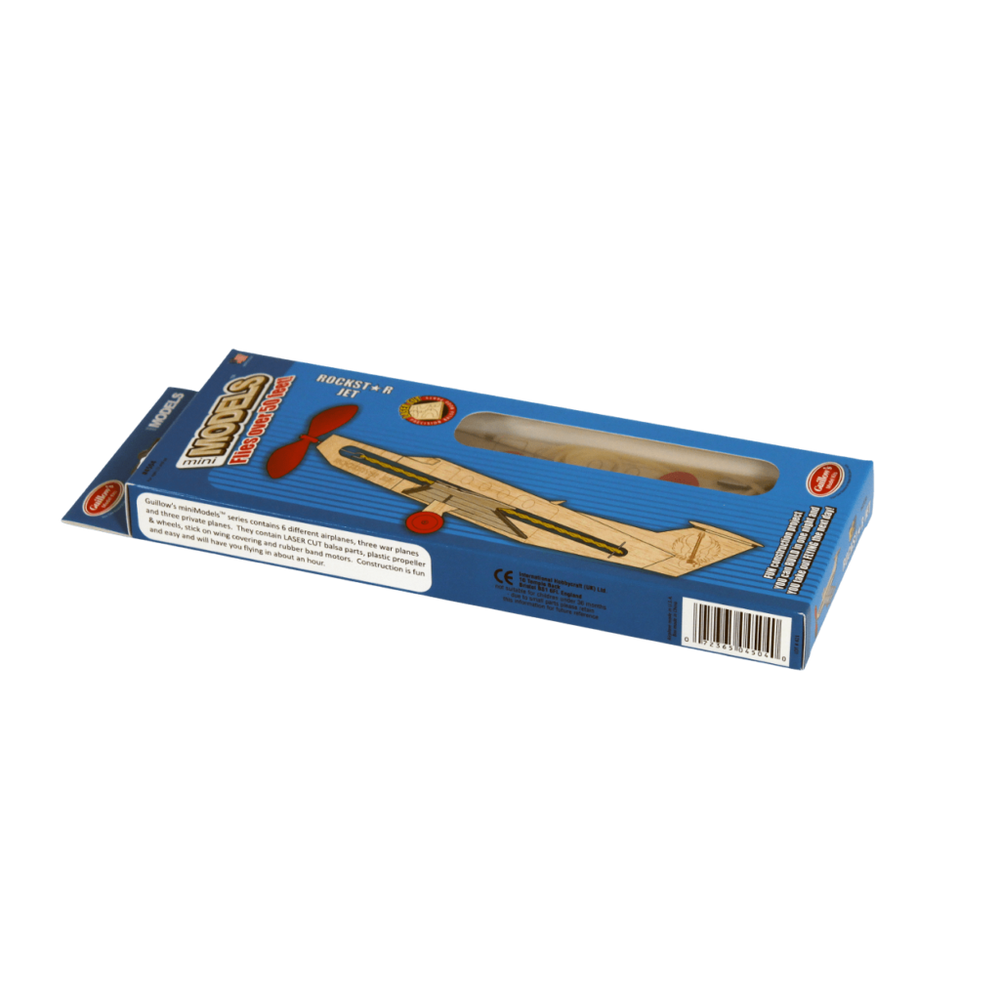Guillows Rockstar Jet Rubber Powered Laser Cut 275mm WS