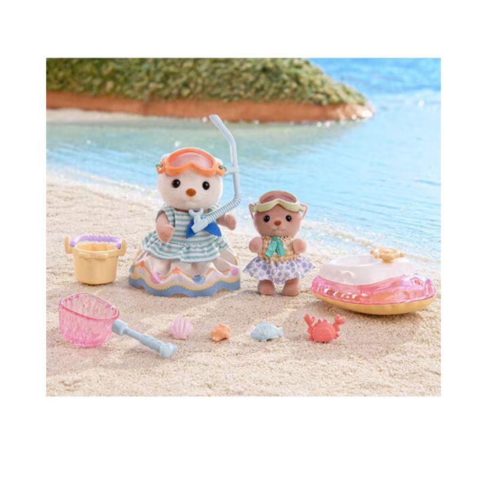 Sylvanian Families Sea Otter SistersSplashy Snorkel Set