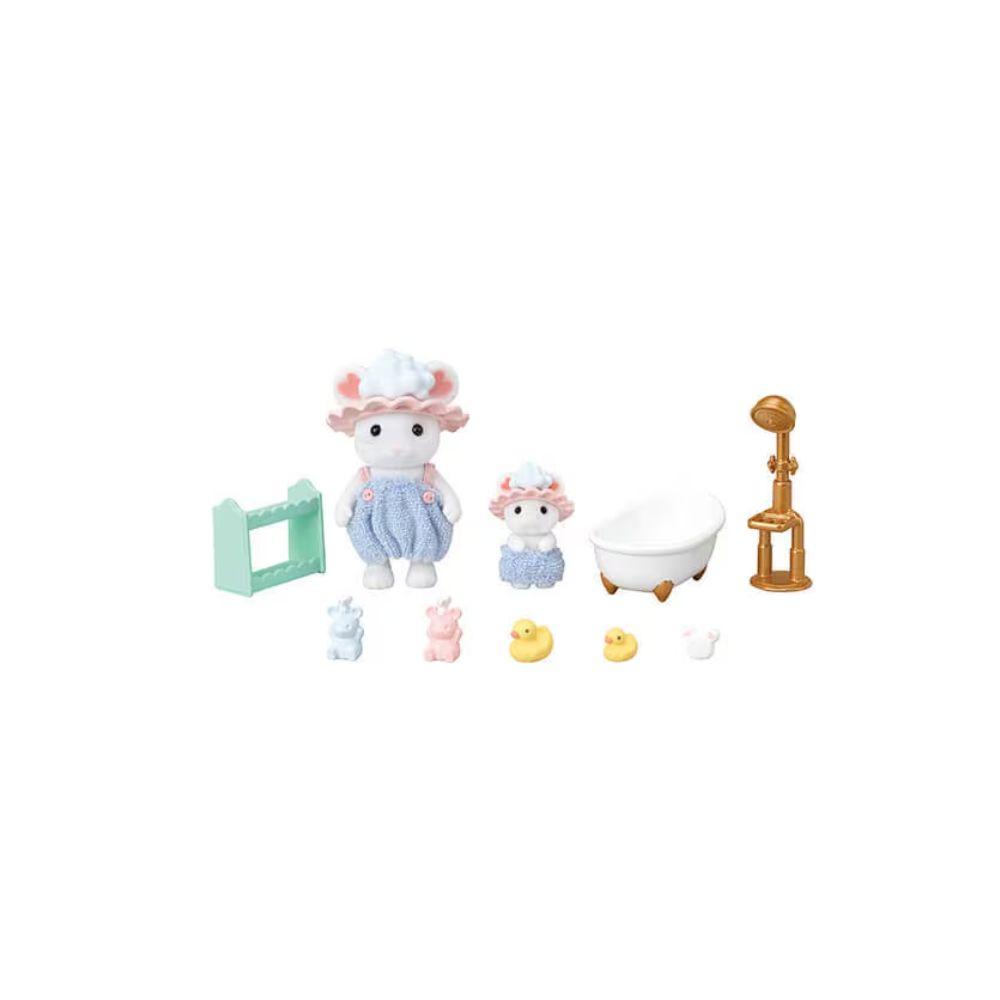 Sylvanian Families Bath Time BubbleSiblings