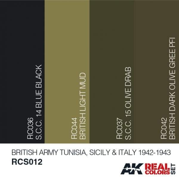 AK Interactive Real Colours Bristish Army Tunisia