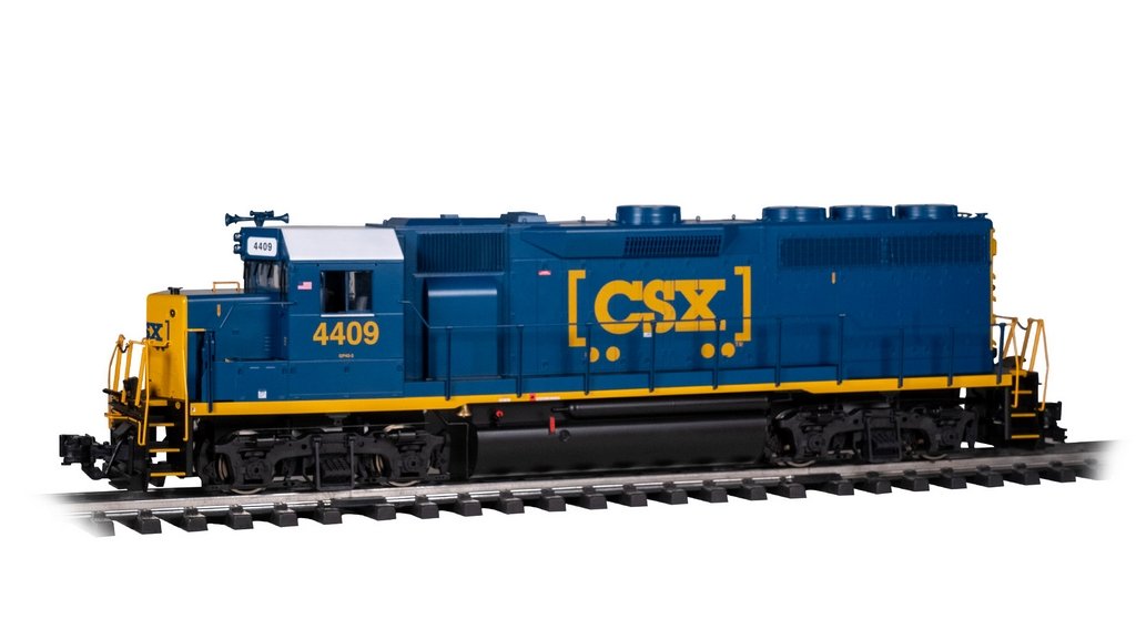 Bachmann CSX #4409 EMD GP40 Loco, G Scale