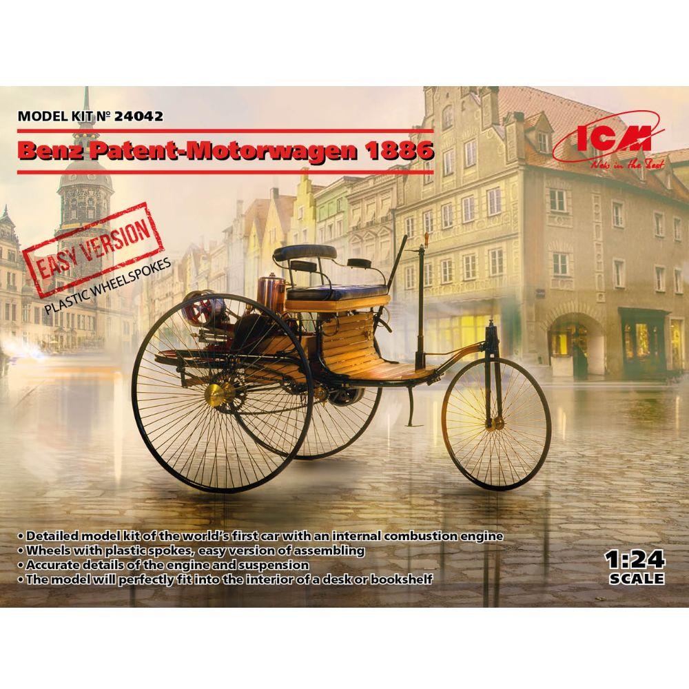 ICM 1:24 Benz Patent-Motorwagen 1886