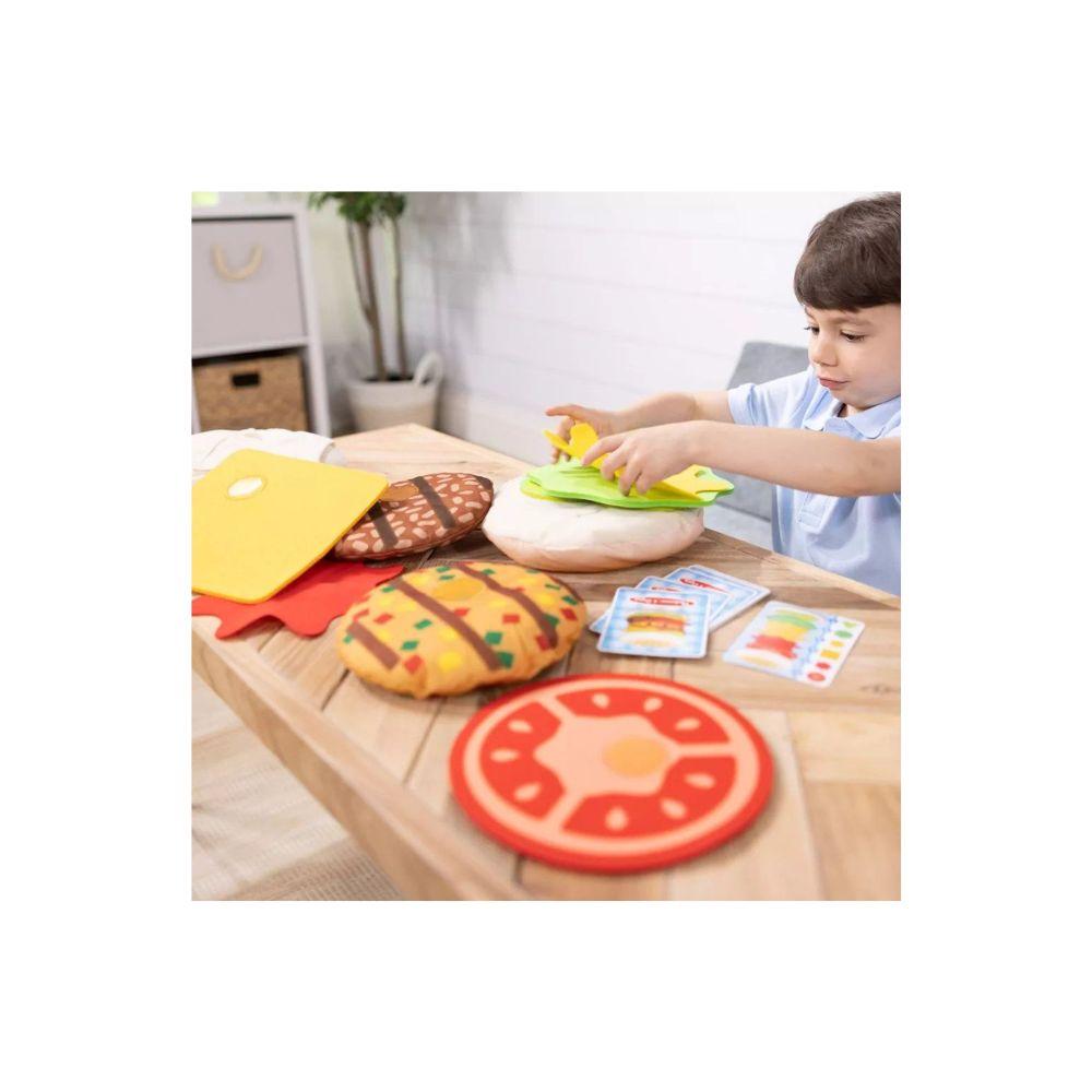 Melissa and Doug Burger Stacking Games