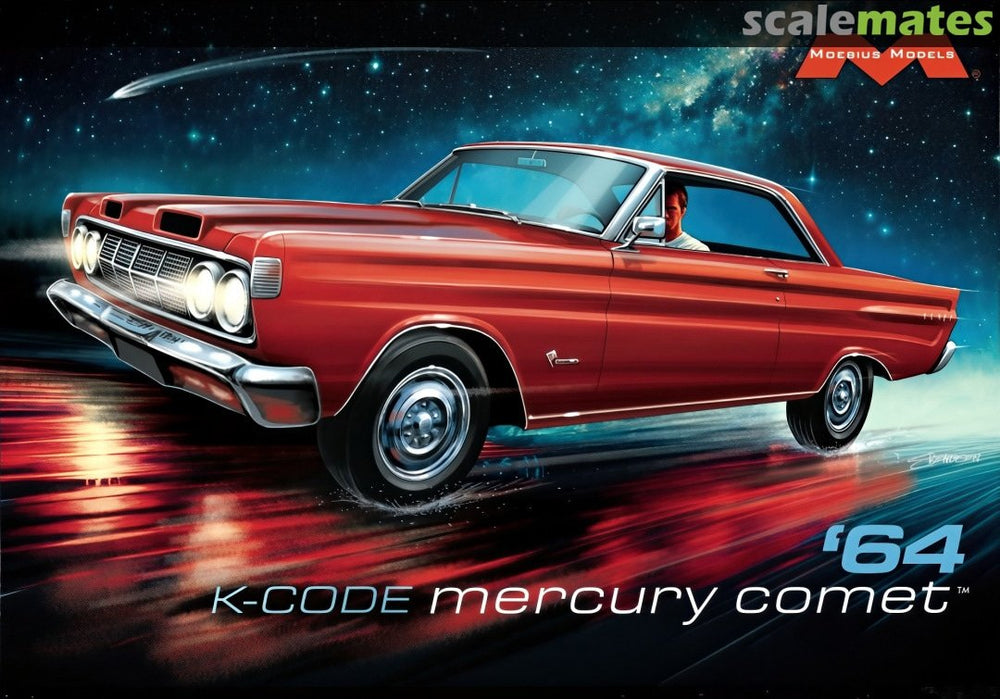 Moebius 1:25 1964 K-Code Mercury Comet