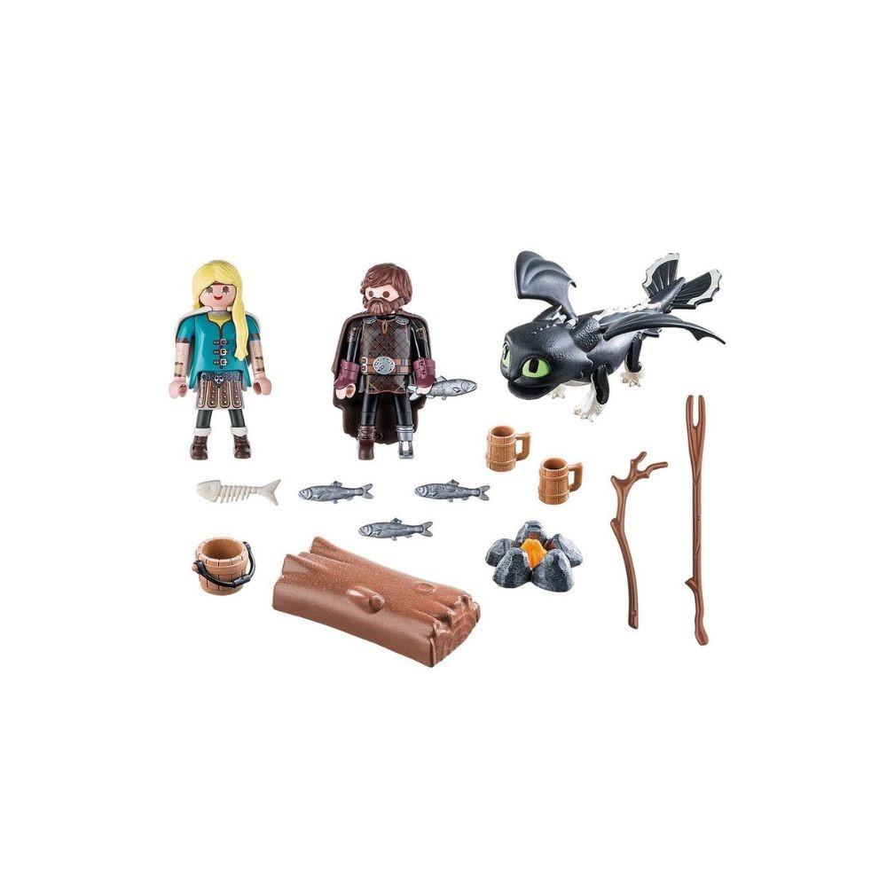 Playmobil Dragons Hiccup Astrid & Dragon