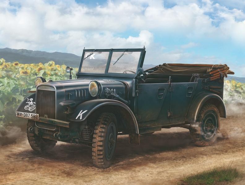 ICM 1:35 Le.Gl.Pkw Kfz.1 German Light Personnel Car