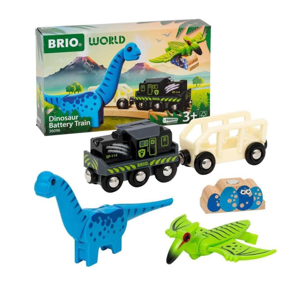 BRIO Dinosaur Battery Train 5 pieces