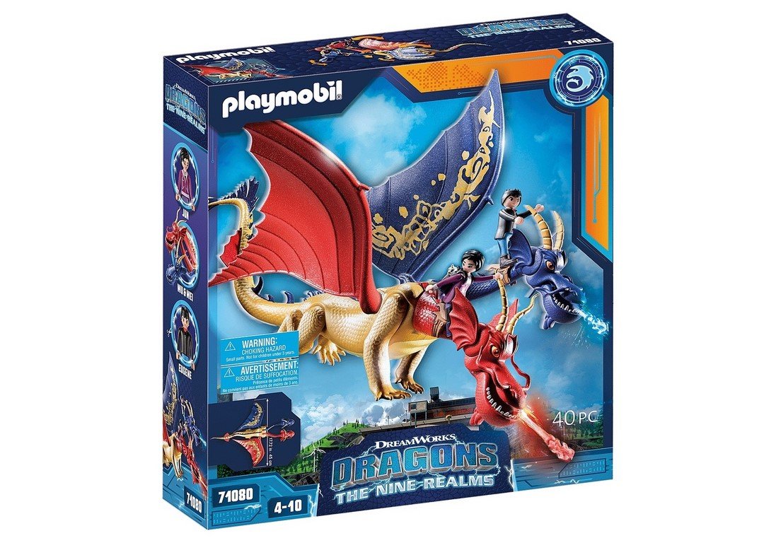 Playmobil Dragons: The Nine Realms Wu &Wei with Jun