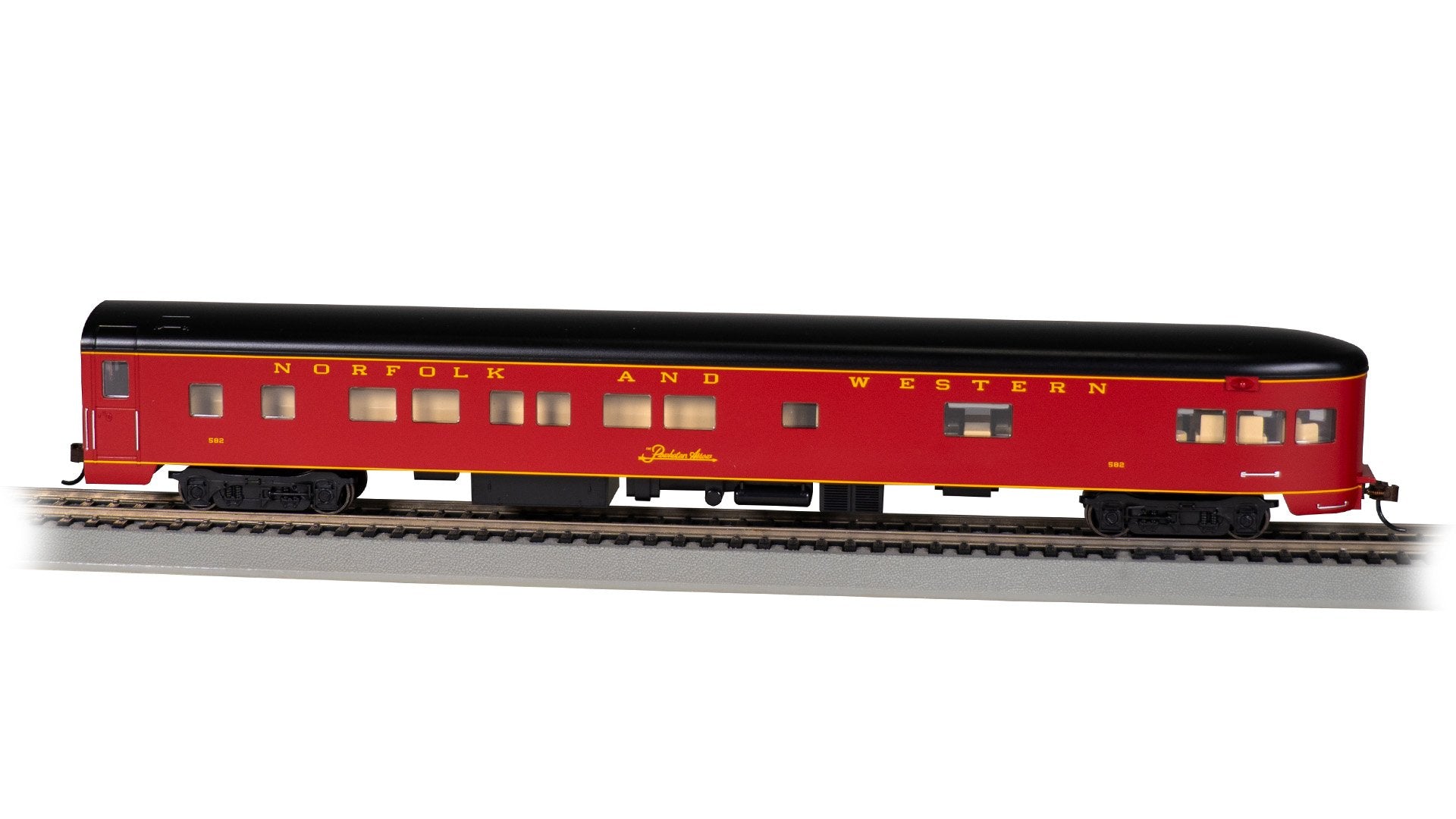 Bachmann Norfolk & Western #582attan Island (1938 Livery)