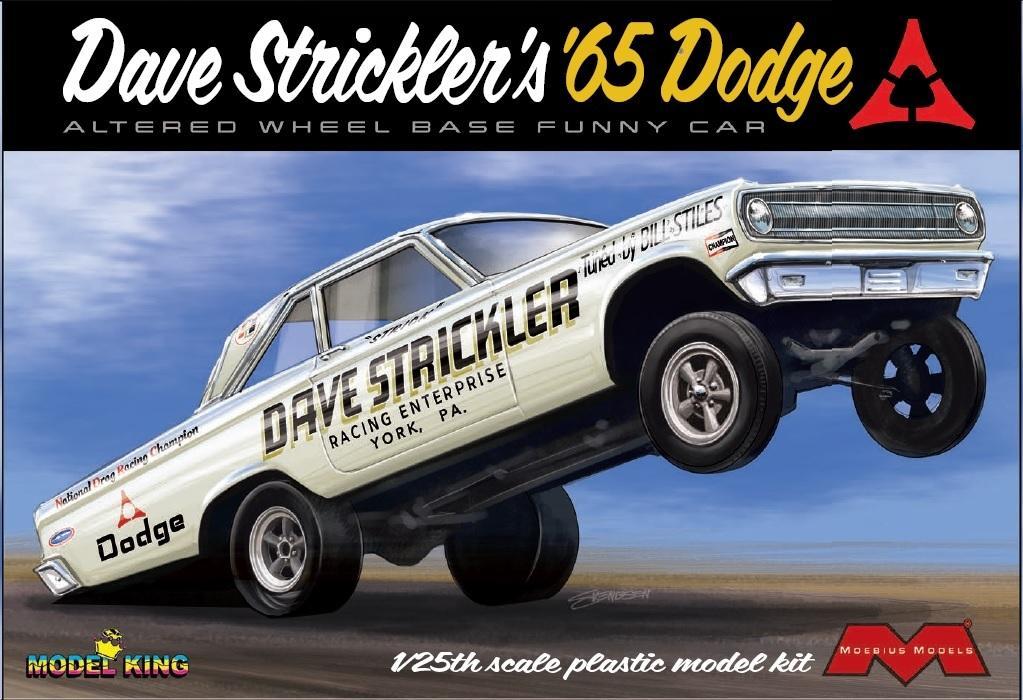 Moebius 1:25 1965 Dodge AWB Funny Car Strickler