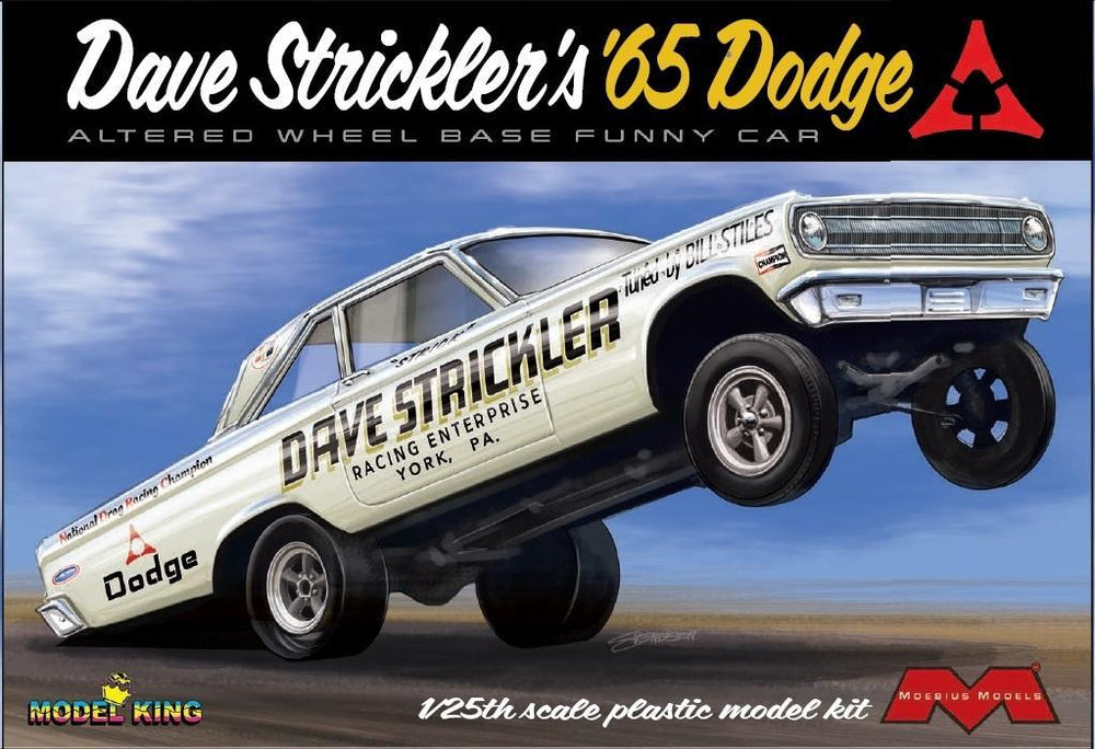 Moebius 1:25 1965 Dodge AWB Funny Car Strickler