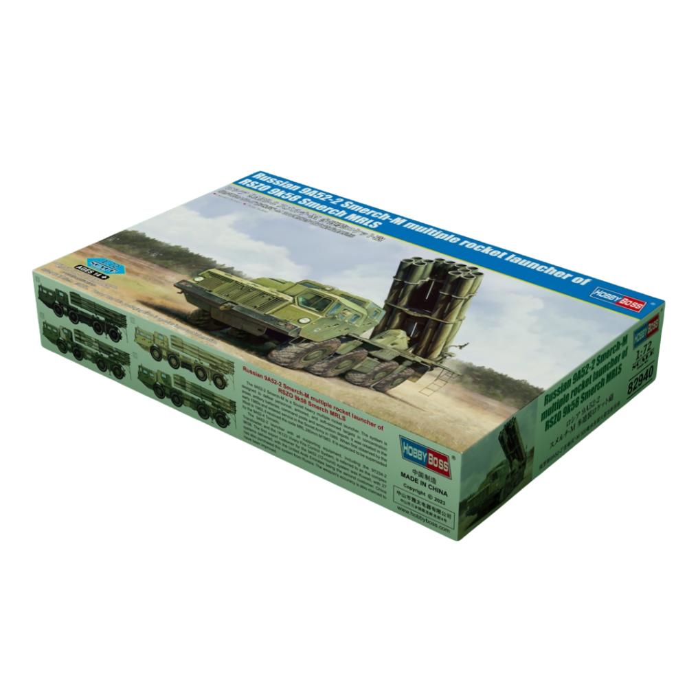 Hobbyboss 1:72 Russian 9A52-2 Smerch MRocket Launcher