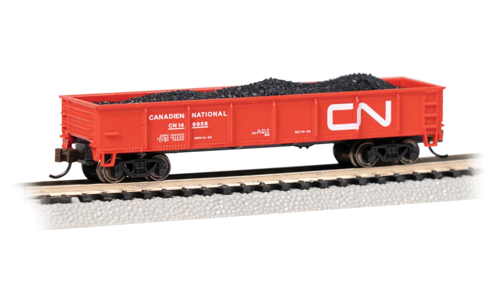 Bachmann Canadian National #149930 N Scale Gondola