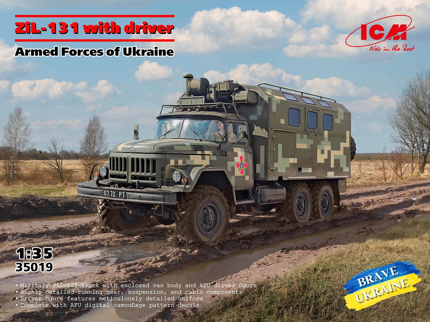 ICM 1:35 ZiL 131 Armed Forces of Ukraine