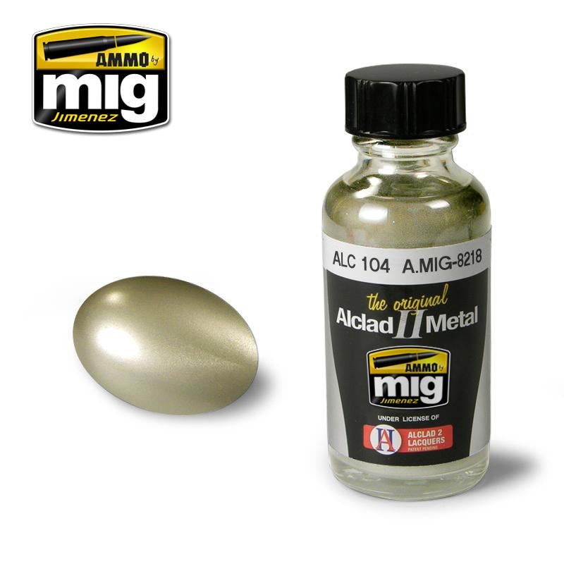 Ammo Paint, Pale Burnt Metal ALC104 Alclad Metal 30ml