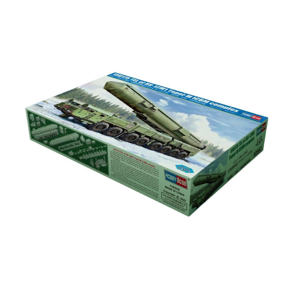 Hobbyboss 1:72 15U175 TEL of RS-12M1 Topol-M ICBM Complex
