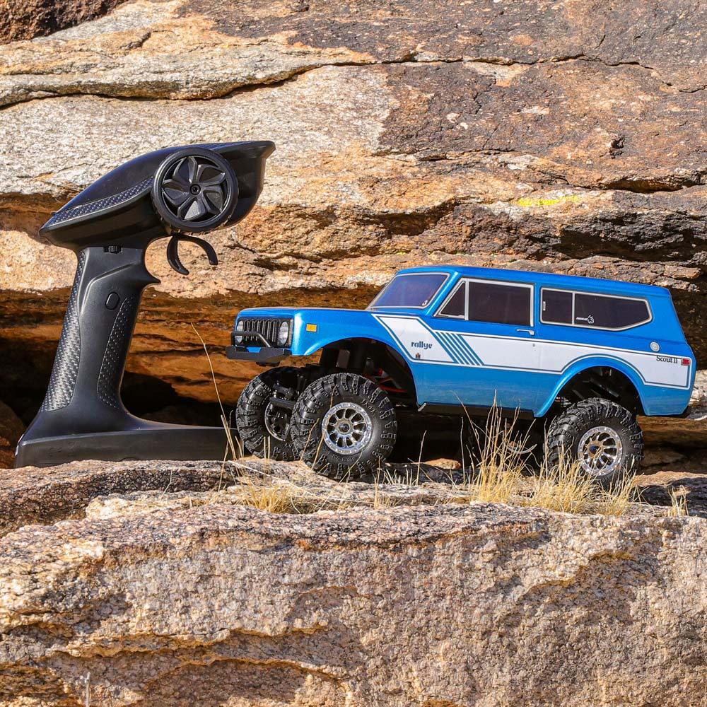 Redcat 1:18 EP Ascent Rock Crawler Intertional Scout II - Blue