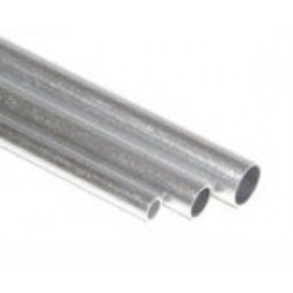 KS Metals Aluminum Tube 8Mm Odx.45Mm Wall-4Pcs