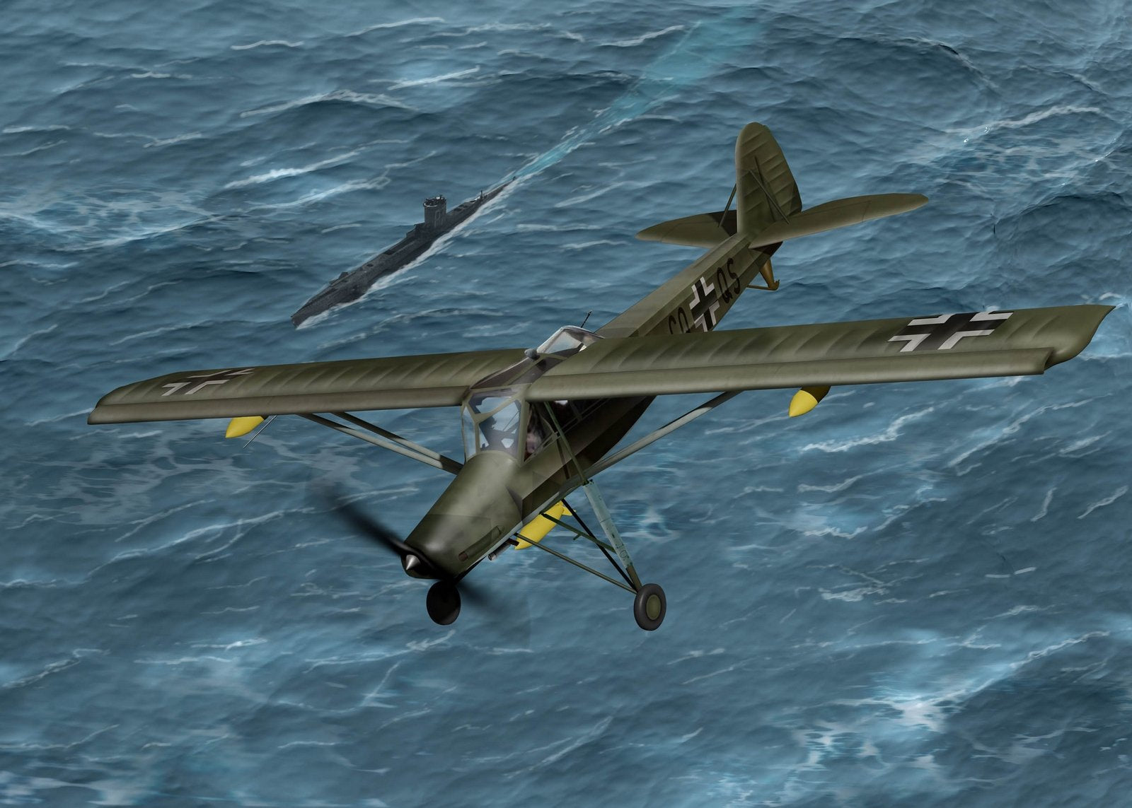 Hobbyboss 1:35 Fieseler Fi-156U