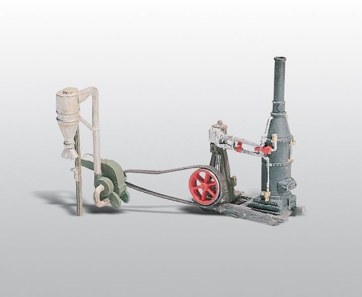 Woodland Scenics Steam Engine & Hammer Mill Sd, HO Scale