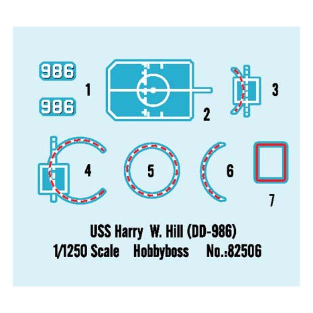 Hobbyboss 1:1250 USS Harry W. Hill DD986