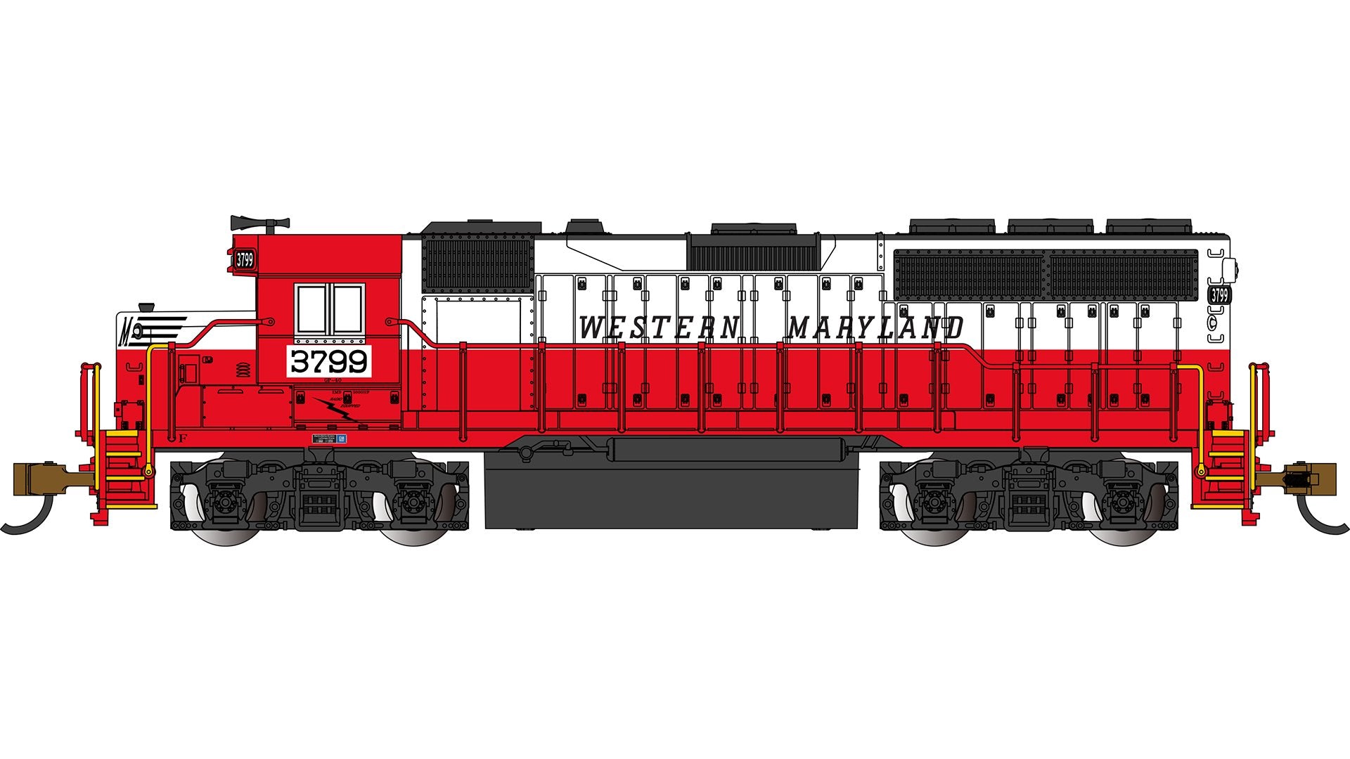 Bachmann Western Maryland #3799